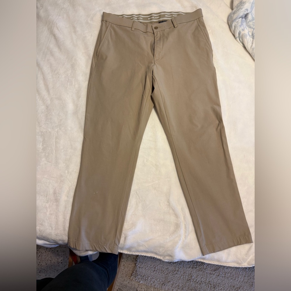 Michael Kors Tan Chinos Classic Style